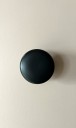 Patère céramique noire
