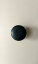 Patère céramique noire