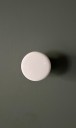 Patère Ronde blanche