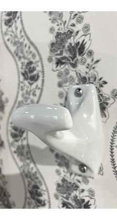 Patère 1930 porcelaine