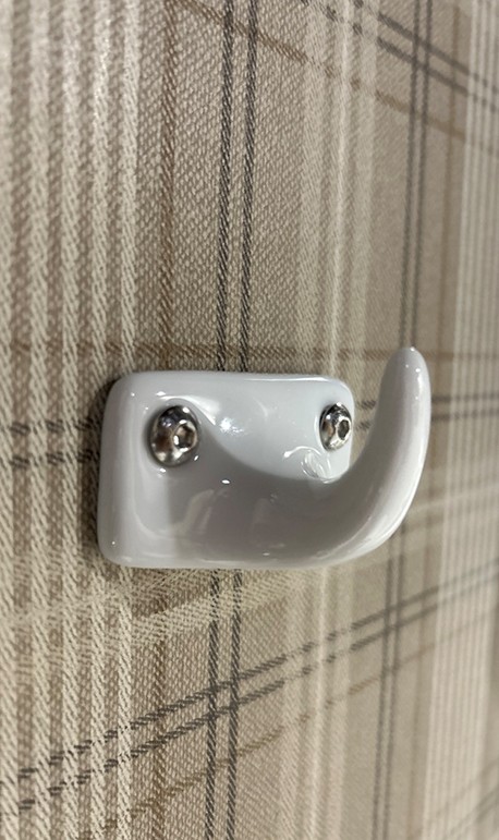 Patère Crochet porcelaine