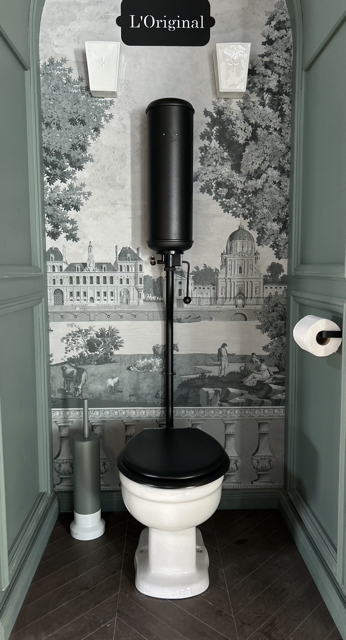 Toilette Monochrome noir